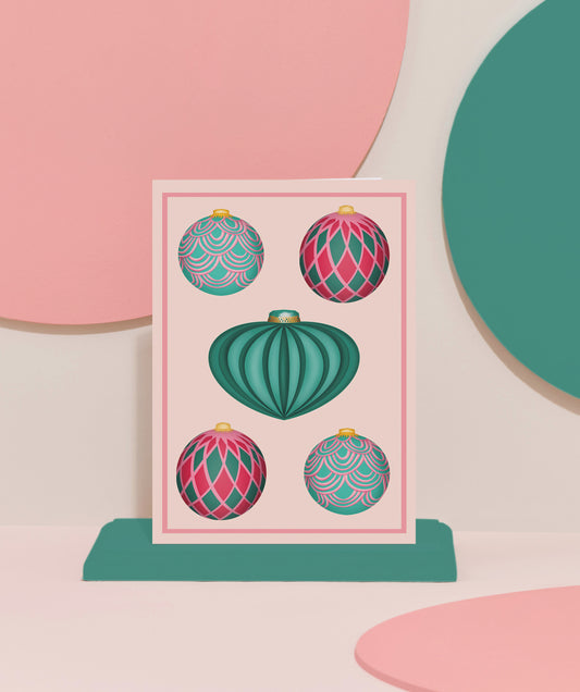 ‘Festive Bauble 2’ card