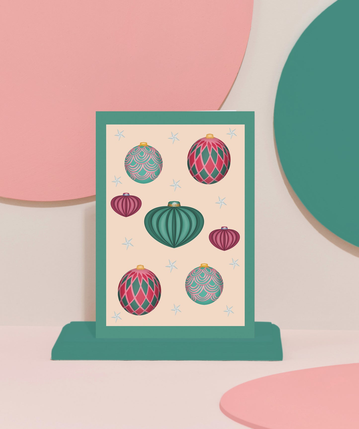 ‘Festive Bauble 3’ card