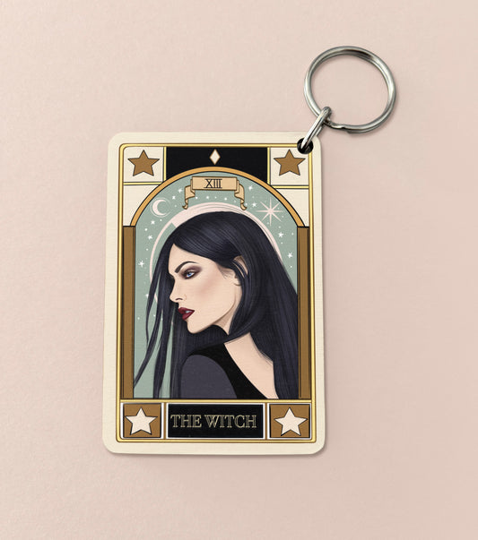 The Witch Tarot Keyring