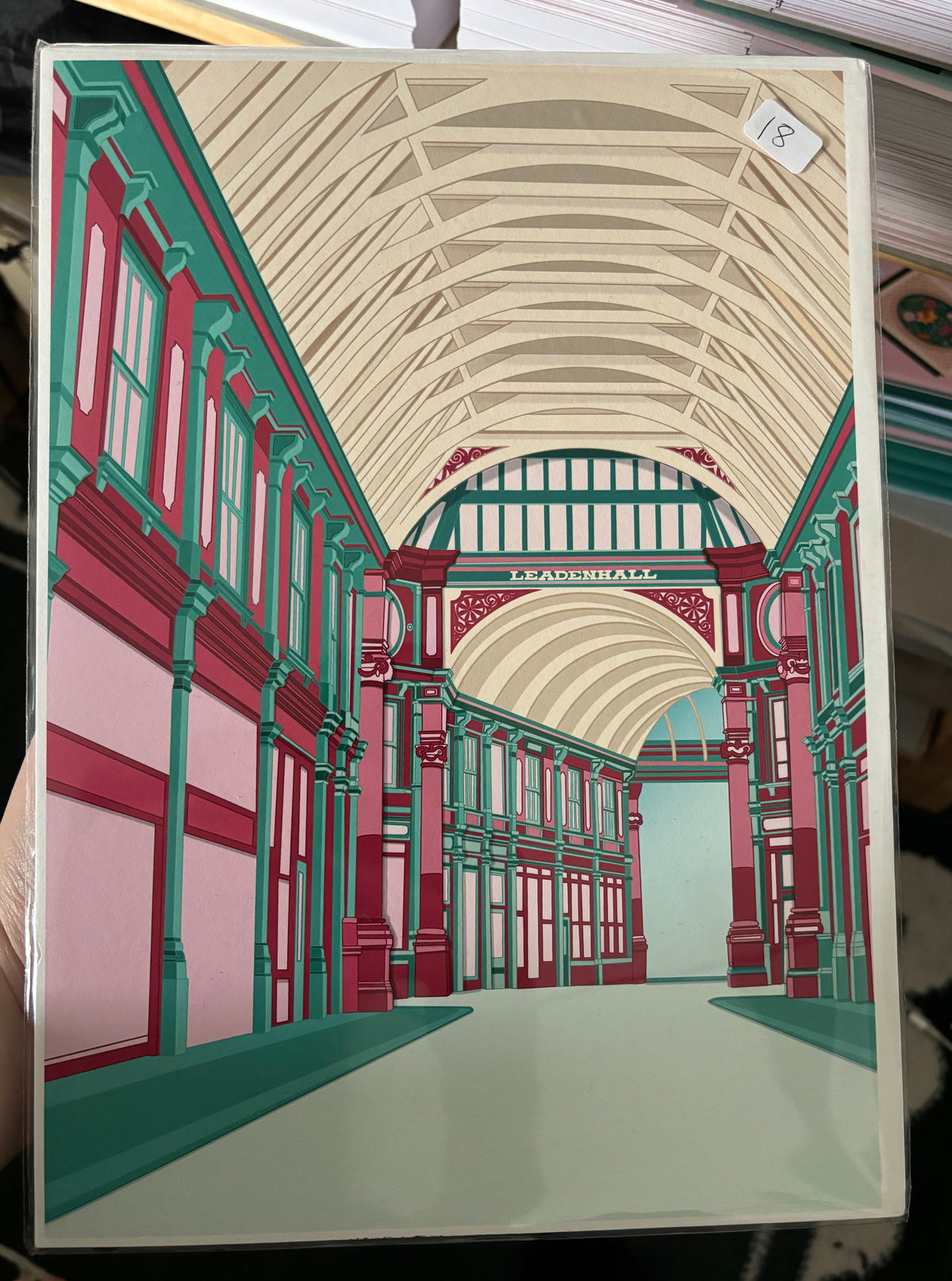 Seconds sale ‘Leadenhall Market’ Print