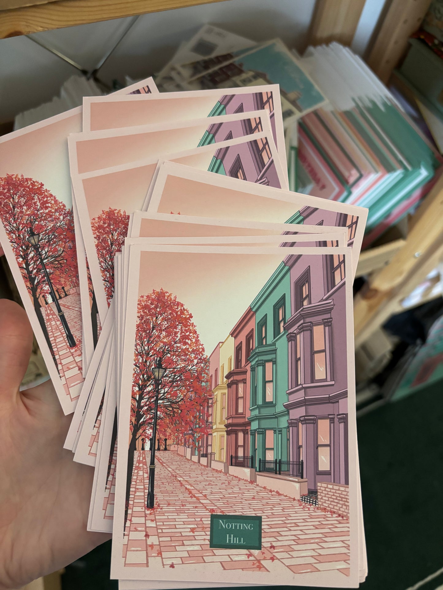 Notting Hill Postcard  - 50% off