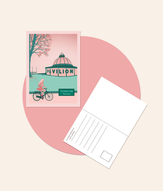 Victoria park Pavilion Postcard