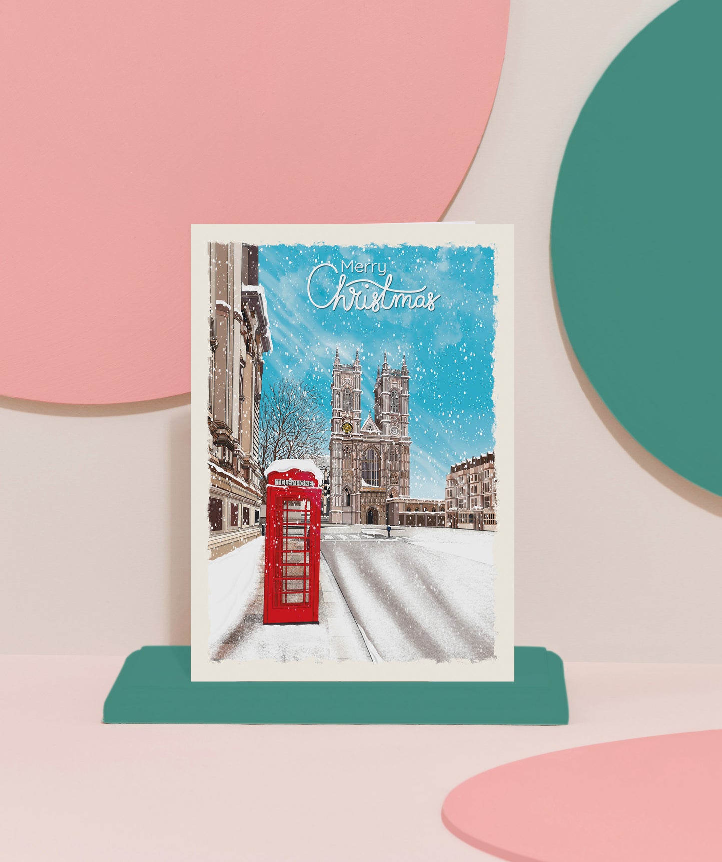 ‘Westminster snow’ card