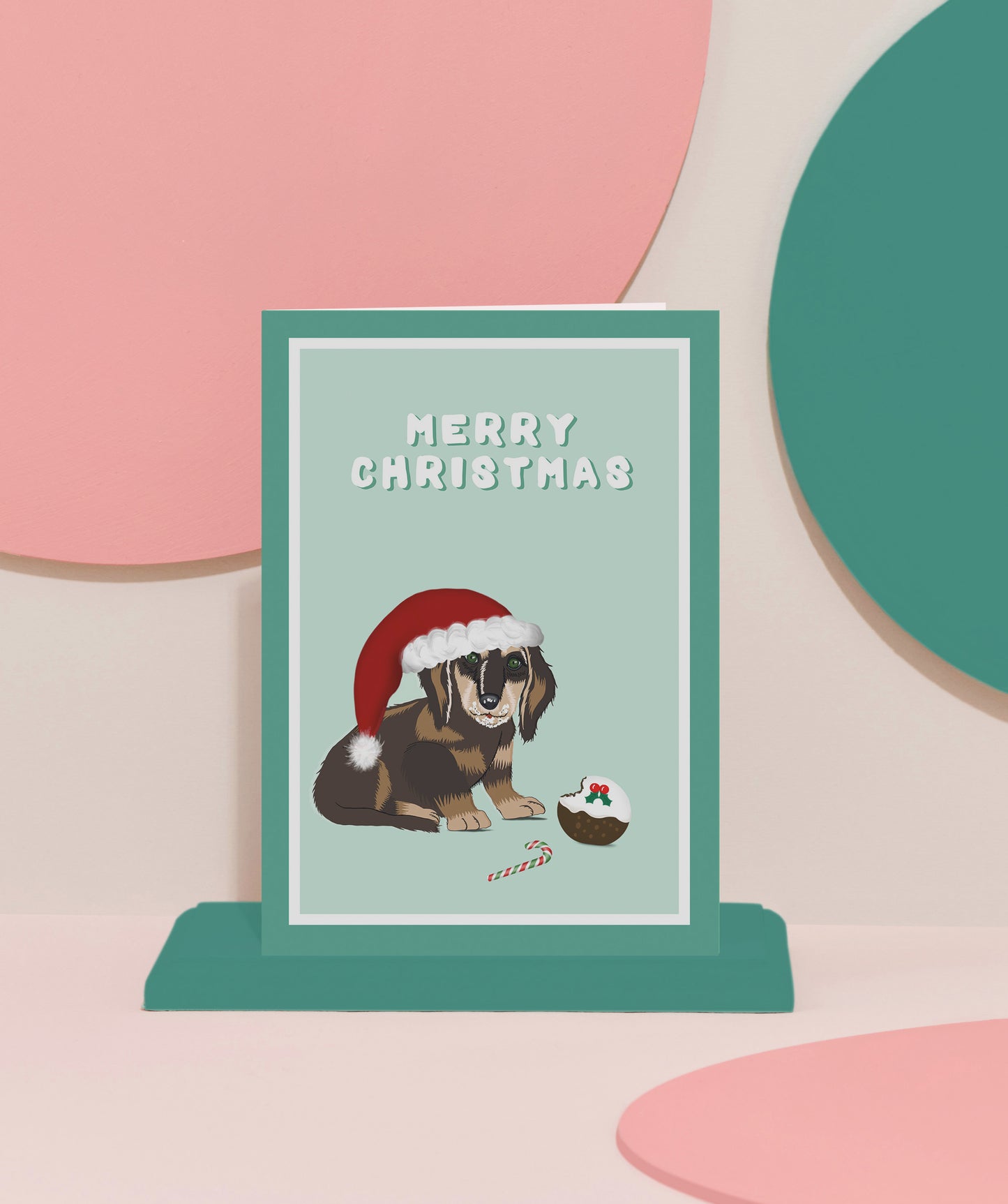 ‘Sausage seasons greetings’ card