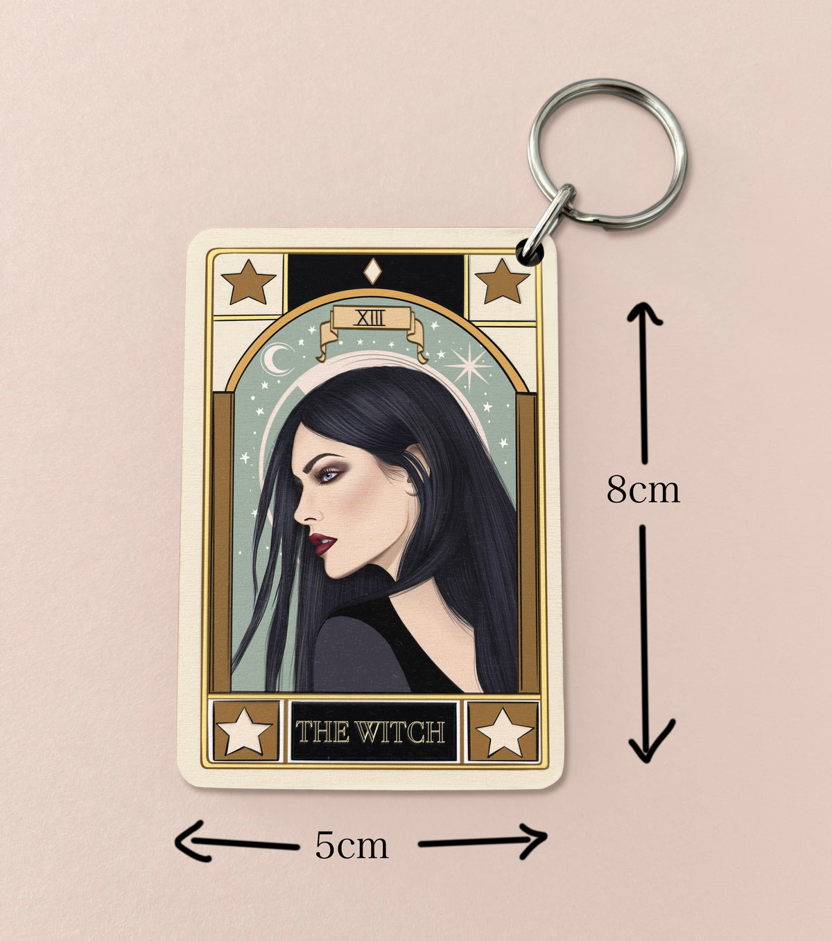 The Witch Tarot Keyring
