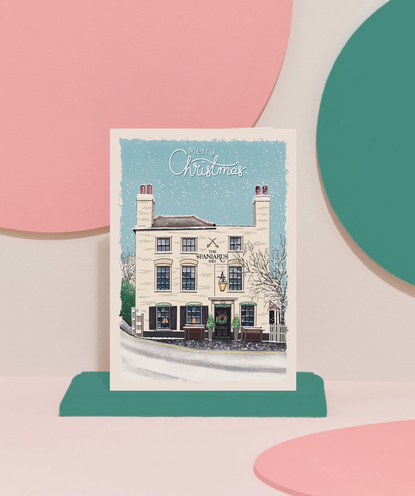 ‘Spaniards Inn’ card
